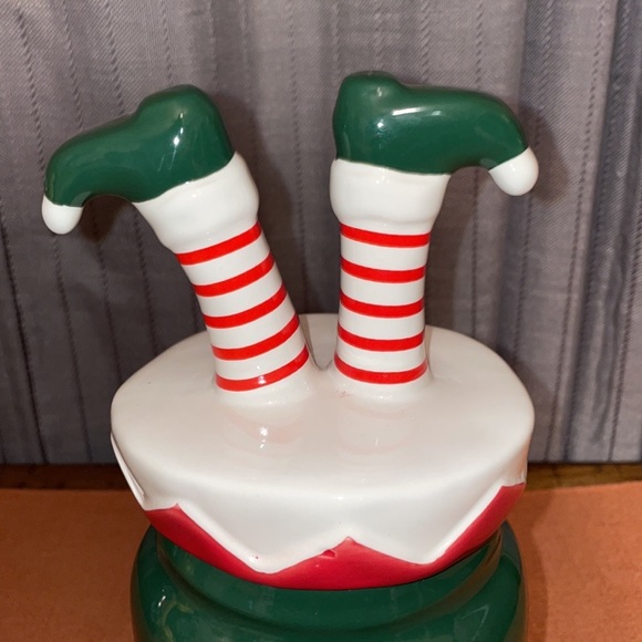 Rae Dunn Santa’s Elf Canister - Picture 3 of 3